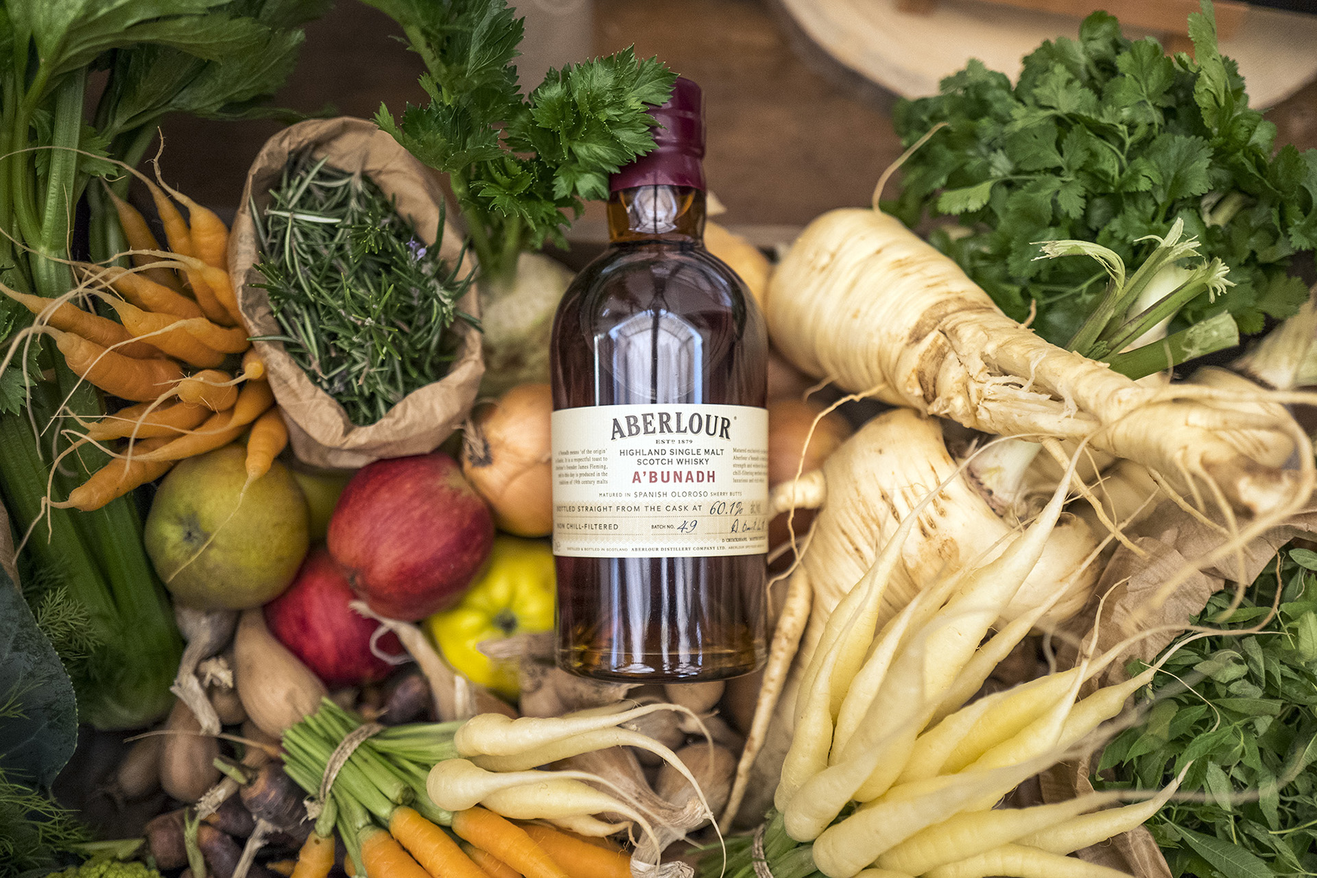 Un dîner chez Alain Passard avec Aberlour